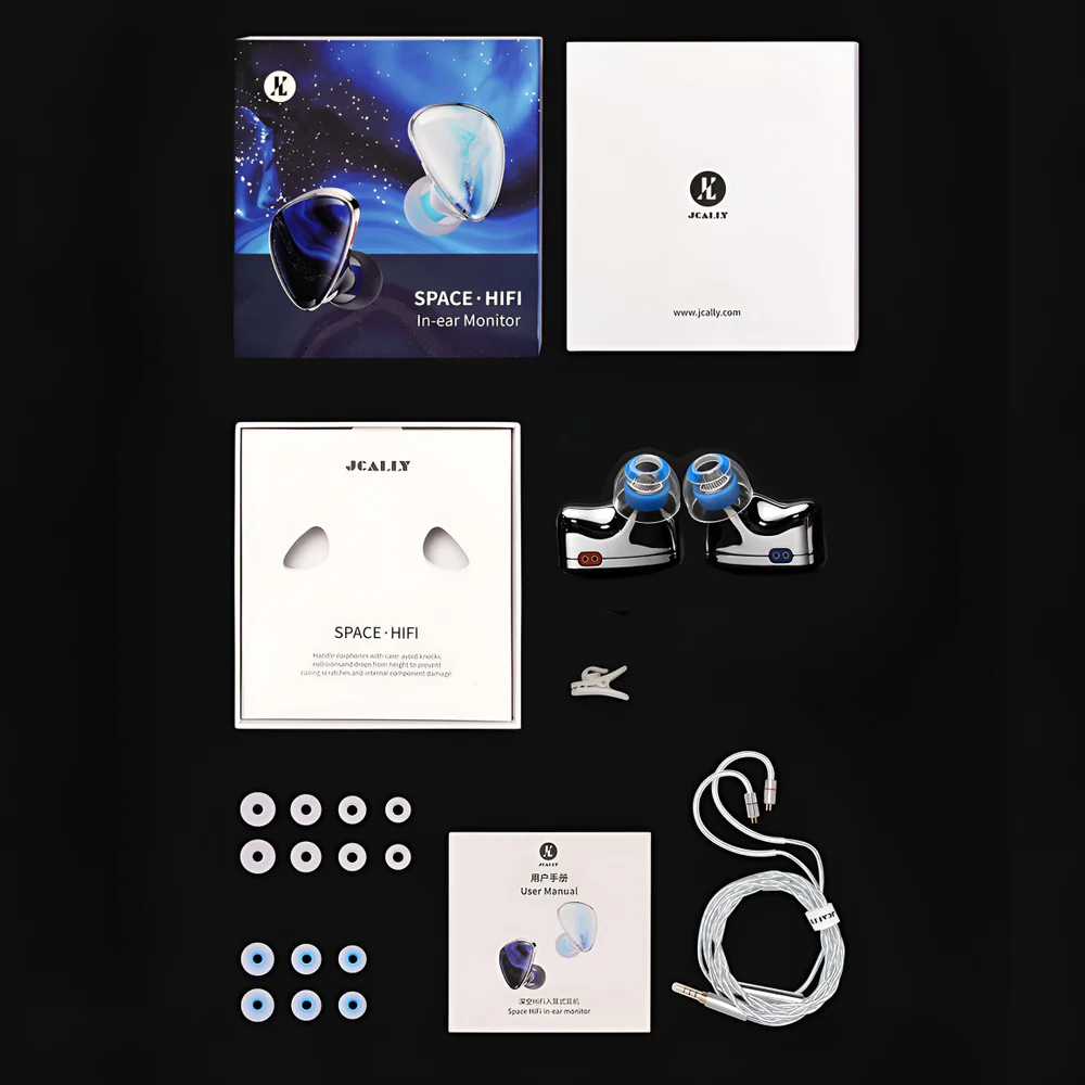 JCally - Space Mist White 3.5 HiFi