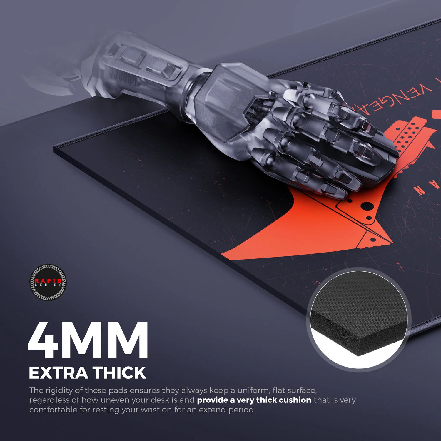 Cybeart The Batman Gaming Mouse Pad (L)