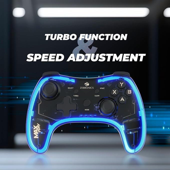 Zebronics MAX FURY Transparent RGB LED